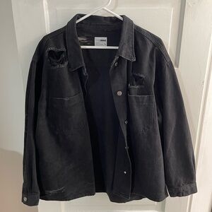 Ci Sono distressed jean jacket